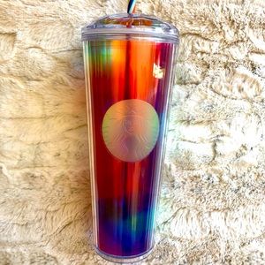 Starbucks Summer 2021 Rainbow Dome Tumbler